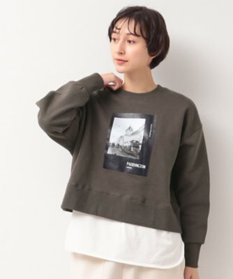 Dessin (Women)/デッサン 【洗える】フォントプリントスウェット(2002389050)