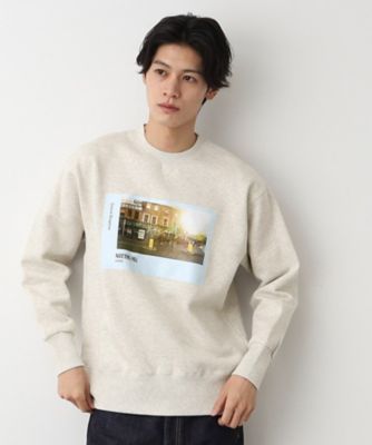 Ooooops. プリントスウェット Ooooops print sweat 10oz , コットン100%のスウェット”Ooooops