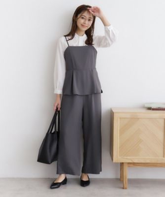 【美品・未使用・未洗濯】PAR ICI ベージュ サロペット フリーサイズ 2025年最新】PAR ICI レディース サロペット・オーバーオール