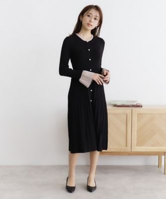 希少❣️超美品　Atelier GG 素敵すぎるワンピース　サイズ23 セール】 【VERYコラボ 】トリアセダブルジョーゼット