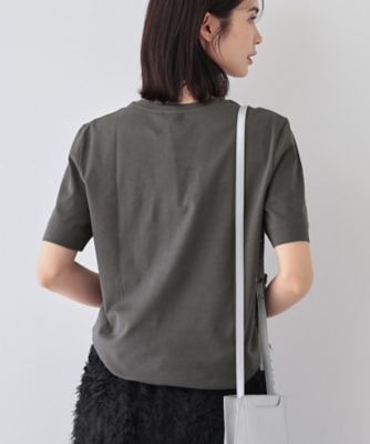 【洗える】シンプルきれいめ無地Ｔシャツ（２００２３９７３４９）