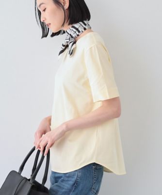 【洗える】シンプルきれいめ無地Ｔシャツ（２００２３９７３４９）