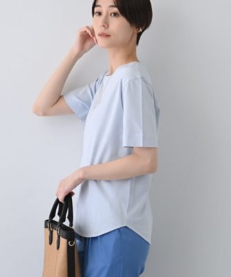 【洗える】シンプルきれいめ無地Ｔシャツ（２００２３９７３４９）