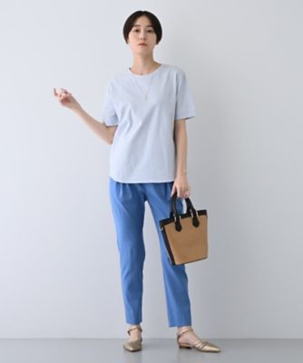 【洗える】シンプルきれいめ無地Ｔシャツ（２００２３９７３４９）
