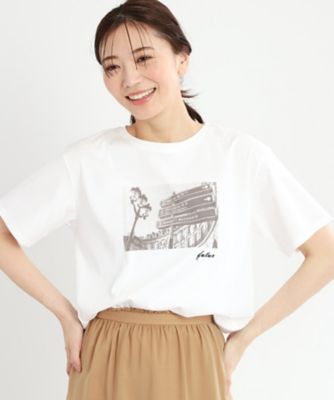 【ＵＶカット／接触冷感／マシンウォッシュ可】フォトプリントＴシャツ（２００２３９７３６６）
