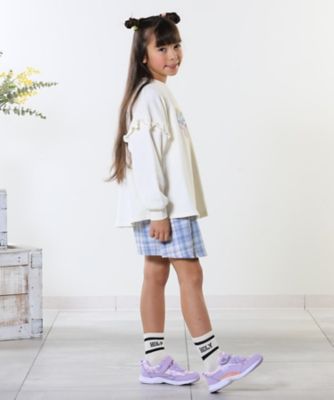 【１３０－１５０ｃｍ／洗える／姉妹リンク可】お袖フリルがアクセント　アソートプリントスウェット（２００２３９７５５４）