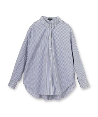 春ＳＡＬＥ！【ＵＶケア／カラーストライプ柄】袖コンシャスシャツ（２００２４０４７７７）
