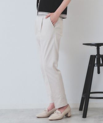 《６ｃｏｌｏｒ／ＸＳ－ＬＬｓｉｚｅ》コンパクトストレッチテーパードパンツ【洗濯機洗い可／吸水速乾／透け防止／イージーアイロン】（２００２４０