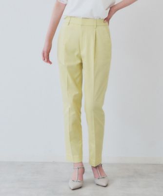 《６ｃｏｌｏｒ／ＸＳ－ＬＬｓｉｚｅ》コンパクトストレッチテーパードパンツ【洗濯機洗い可／吸水速乾／透け防止／イージーアイロン】（２００２４０