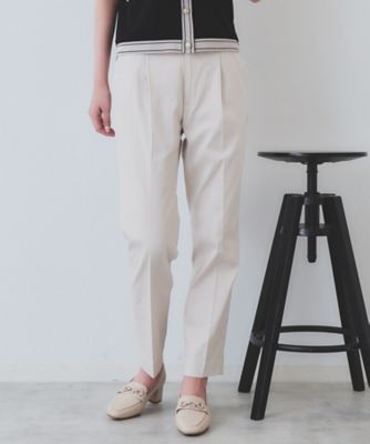 《６ｃｏｌｏｒ／ＸＳ－ＬＬｓｉｚｅ》コンパクトストレッチテーパードパンツ【洗濯機洗い可／吸水速乾／透け防止／イージーアイロン】（２００２４０
