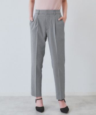 《６ｃｏｌｏｒ／ＸＳ－ＬＬｓｉｚｅ》コンパクトストレッチテーパードパンツ【洗濯機洗い可／吸水速乾／透け防止／イージーアイロン】（２００２４０