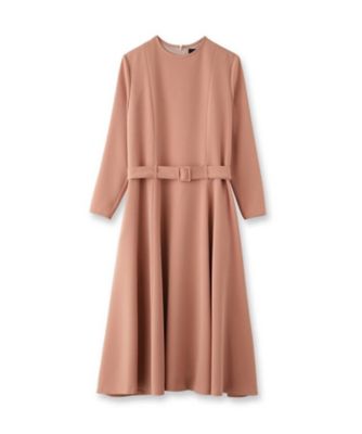 ローウエストフレアワンピース（2002405040