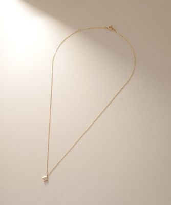 Ｋ１０ダイヤモンド　ダイヤシェイプ　ネックレス（２００２４０５０４５）