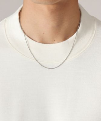 ステンレスミニマルチェーンネックレス（2002405059