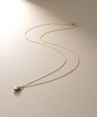 COCOSHNIK (Women)/ココシュニック K10中空デフォルメペアシェイプ ネックレス(2002405109)