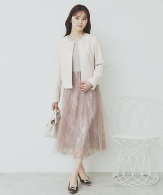 フェイクレザーブルゾン【洗える／ストレッチ】（2002405211