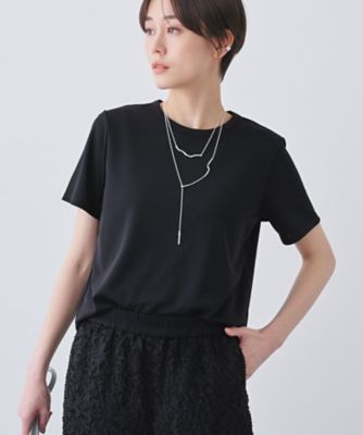 【新品】INDIVI インディヴィ 黒パフ袖カットソー INDIVI（インディヴィ）オフィシャルサイト | カットソー通販