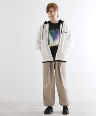 UV／接触冷感】ナナメ切替アソートTシャツ