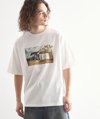 tk. TAKEO KIKUCHI (Men)/ティーケー タケオキクチ アンドリューマクリア フォトTシャツ(2002405892)