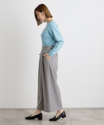 クロップドワイドパンツ（２００２４０５９５１）
