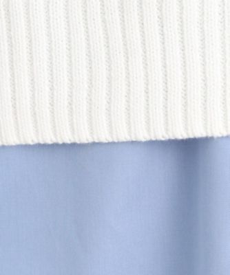 夏SALE／E‐QUALITY／手洗い可】ケーブル編みニットベスト