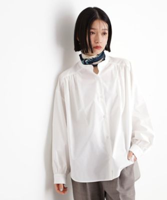 THE SHOP TK (Women)/ザショップティーケー バックシャーリングシャツ【洗える】（２００２４０６４６５）