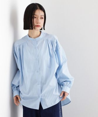 バックシャーリングシャツ【洗える】（２００２４０６４６５）