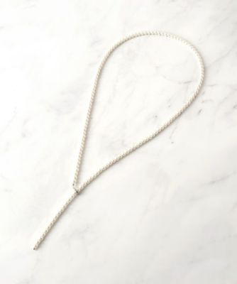 新作【新品】アレク 希少　クリップ M パール セレモニー】パール調フリークリップネックレス