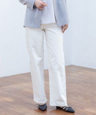 ＜INDIVI S (Women/小さいサイズ)＞【新登場！褒められデニム】ワイドストレート　デニムパンツ（２００２４０６５３９）