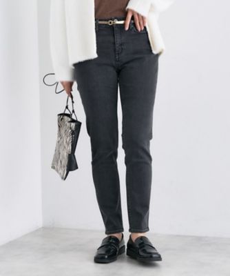 【送料無料】INDIVI L (Women/大きいサイズ)/インディヴィL【通年活躍!褒められデニム】スキニー デニムパンツ(2002406540) グレー014 パンツ・ズボン【三越伊勢丹/公式】