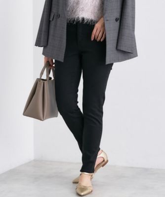 INDIVI S (Women/小さいサイズ)/インディヴィS【通年活躍!褒められデニム】スキニー デニムパンツ(2002406540) クロ019 パンツ・ズボン【三越伊勢丹/公式】