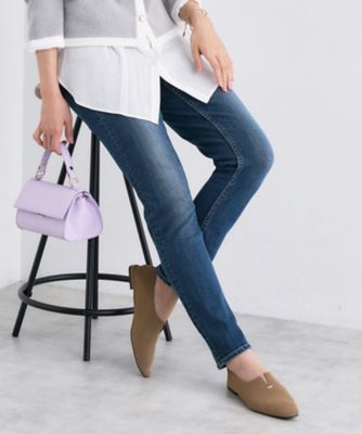 INDIVI (Women)/インディヴィ【通年活躍!褒められデニム】スキニー デニムパンツ(2002406540) ネイビーブルー093 パンツ・ズボン【三越伊勢丹/公式】