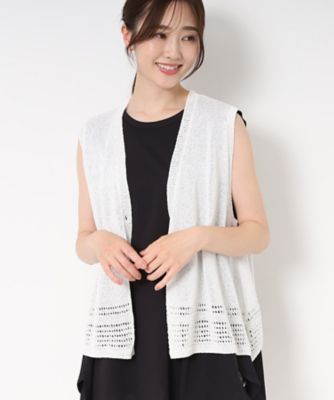 SLOANE(スローン)の5Gチルデン ポリエステル×コットン ベスト