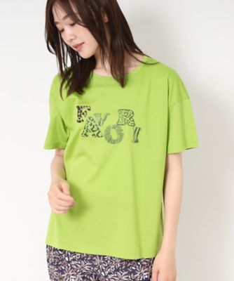 【Ｍ～４Ｌサイズ】刺繍＆スパンコール　ロゴデザインＴシャツ（２００２４０６７７２）