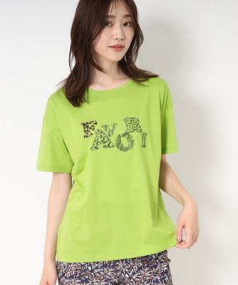 【Ｍ～４Ｌサイズ】刺繍＆スパンコール　ロゴデザインＴシャツ（２００２４０６７７２）
