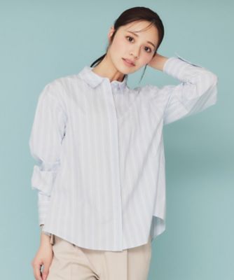 《ａｎｄＧＩＲＬ掲載》ビスチェレイヤードロングシャツ【洗濯機洗い可】（２００２４０６８１５）
