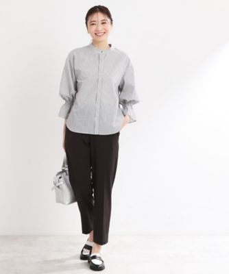 OUR すっきりシルエットのテーパードパンツ すっきりシルエットのテーパードパンツ – OURHOME