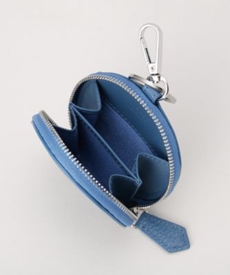 シュリンクレザー ラウンドコインケース＆キーリング