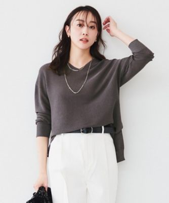 サイズL【未使用】AKM デュアルウォームVネックカットソー 定価35200円 サイズL【未使用】AKM デュアルウォームVネックカットソー 定価