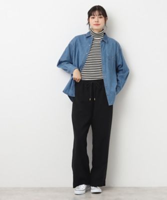 【ウエストゴム・洗える】ドロスト付きパンツ（ＸＳ～Ｌ）（２００２４０９０４３）