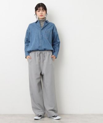 【ウエストゴム・洗える】ドロスト付きパンツ（ＸＳ～Ｌ）（２００２４０９０４３）