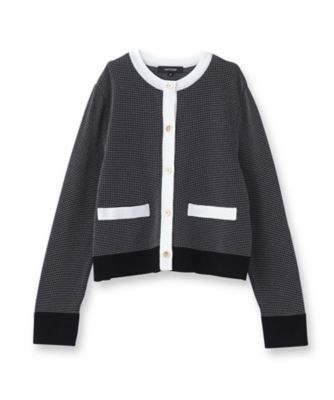 配色カラー／アンサンブル可能】キレイめ カーディガンニット