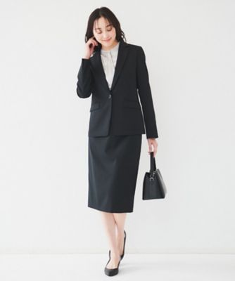 良品♡23区　テーラードジャケット　パンツスーツ　背抜き　黒　40 良品♡23区 テーラードジャケット パンツスーツ 背抜き 黒 40