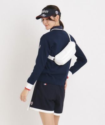 【新レーベル　ＡＤＡＢＡＴ　ＮＡＶＹ】ハニカムメッシュボディーバッグ（２００２４０９９０８）