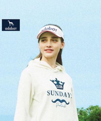 adabat/アダバット 【新レーベル　ＡＤＡＢＡＴ　ＮＡＶＹ】サンデーズバイザー（２００２４０９９１０）
