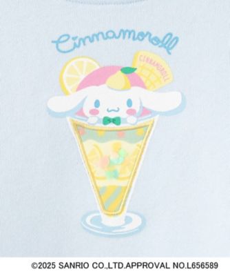 【サンリオキャラクターズ】袖チュールモチーフスウェット（２００２４１０８５０）