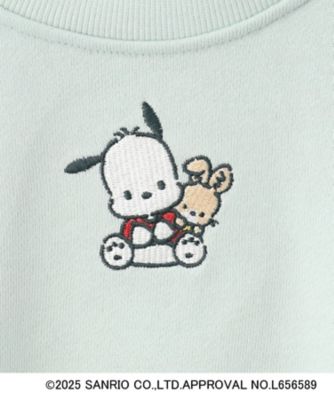 【サンリオキャラクターズ】袖チュール刺繍スウェット（２００２４１０８５２）
