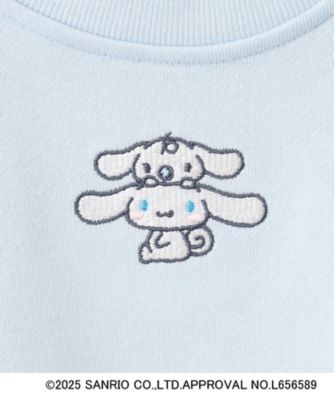 【サンリオキャラクターズ】袖チュール刺繍スウェット（２００２４１０８５２）
