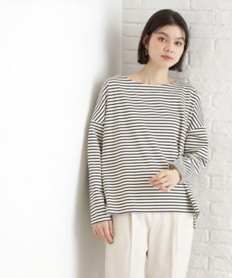 ＜THE SHOP TK (Women)＞ドロップショルダープルオーバー【洗える】（２００２４１０８６０）