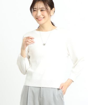 【夏ＳＡＬＥ／ＷＥＢ先行カラーあり／洗える】パフスリーブニット（２００２４１０９６５）